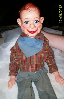 Vintage Howdy Doody Ventriloquist Doll w Moving Mouth