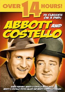 Abbott and Costello DVD, 2007, 3 Disc Set
