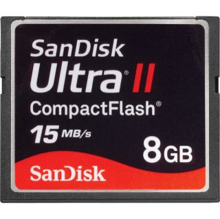 SanDisk Ultra II 8 GB 200x   CompactFlash I Card   SDCFH 008G A11
