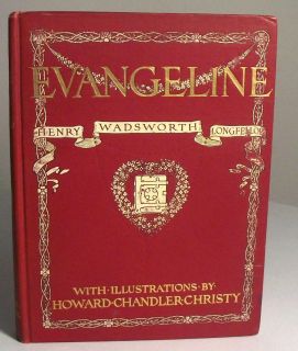 , EVANGELINE, 1905, ILLUSTRATED BY HOWARD CHANDLER CHRISTY, EXCELLENT