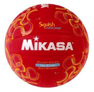 Mikasa Squish No Sting Ball Pool Game Pillow Cover Volleyball Outdoor