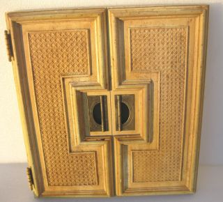 Vintage Shabby N Chic Dafodil Yellow Cabinet Cupboard Door