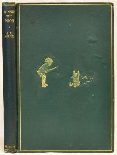 The Pooh   FIRST EDITION   original cloth   1926   by A. A. Milne