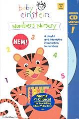 Baby Einstein Numbers Nursery VHS, 2004, Canadian