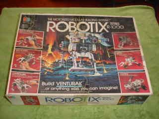 1985 Robotix R 1000 Venturak Robot Game Milton Bradley