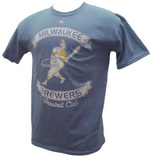 Milwaukee Brewers Legendary Victory Shirt Retro Barrel Man Design