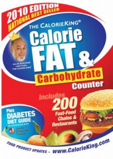 and Carbohydrate Counter 2010 by Allan Borushek 2009, Paperback