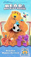 Bear in the Big Blue House   Practice Makes Perfect VHS, 2003