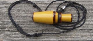 Mini Duck Call Necklace Squirrel Call Necklace Miniature Works