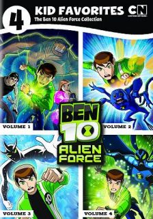 Kid Favorites The Ben 10 Alien Force Collection DVD, 2012, 4 Disc