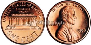 1990, Lincoln Cent