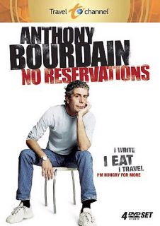 Anthony Bourdain No Reservations DVD, 2007, 4 Disc Set