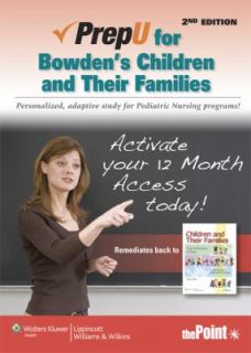 PrepU for Bowdens Children and Their Families by Vicky R. Bowden 2012