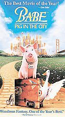 Babe Pig in the City VHS, 1999, Clamshell Release