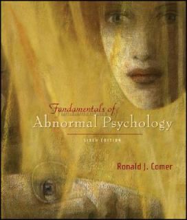 Abnormal Psychology by Ronald J. Comer 2007, Paperback, Revised