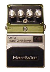 DigiTech HardWire CM 2 Tube Overdrive Overdrive Guitar Effect Pedal