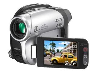 Sony Handycam DCR DVD108 Camcorder   Black/Silver