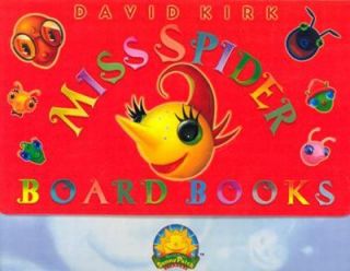 Miss Spider Boxset The Counting Book New Car ABC by David Kirk 2003