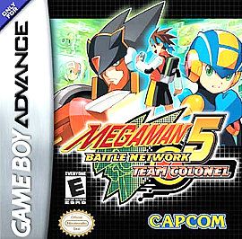 Mega Man Battle Network 5 Team Colonel Nintendo Game Boy Advance, 2005