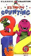 Barney   Its Time For Counting (VHS, 1998) (VHS, 1998)