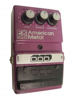 DOD FX56 American Metal Distortion Guitar Effect Pedal