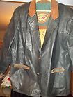 Men Jacket brand Casual Leather Game SZ lg