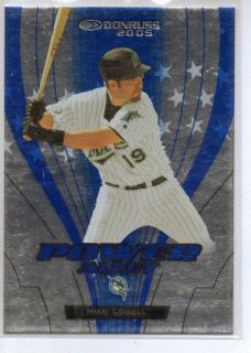 Mike Lowell 2005 Donruss Power Alley Blue #PA 18 #/1000