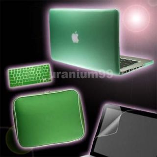 15 15.4 Mac MacBook PRO MATTE Case Keyboard Cover Screen Protector