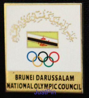 2012 LONDON Olympic BRUNEI DARUSSALAM NOC   delegation pin