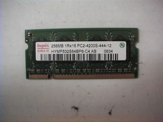 IBM THINKPAD T61 HYNIX 256MB PC2 4200S 1RX16 MEMORY RAM