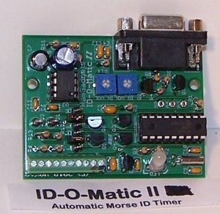 ID O MATIC II 2, IDer Morse Code repeater controller TWO UNITS x2