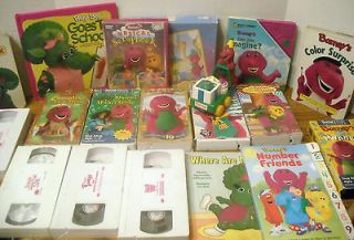 tapes 1 dvd 5 books push toy boxed puzzle dinosaur  19 99