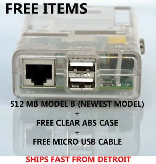 512MB Version Raspberry Pi 2.0 Model B + FREE Items