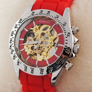 Newly listed Can Rotate Number Frame Golden Skeleton Fashion Automatic