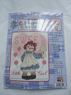 DESIGNS BY GLORIA AND PAT  RAGGEDY ANN AND ANDY  SWEET LITTLE GIRL NIP