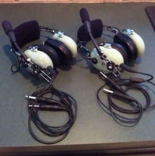 Newly listed 2 David Clark H10 60 Headsets In Excellent Condition H10