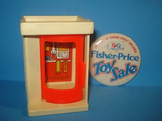 997 FISHER PRICE Little People Vintage FAMILY VILLAGE TELEPHONE