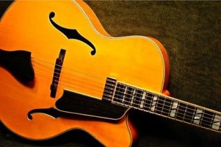 EASTMAN 910CE Honey BLONDE ARCHTOP Jazz Guitar 