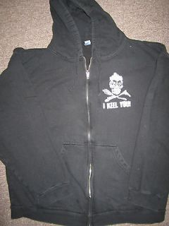 Jeff Dunham Achmed Keel you Hooded Sweater Zip up 2XL Tultex