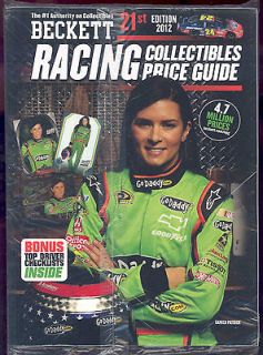 2012 Beckett Racing Card Annual Price Guide Book 21st Edition Danica