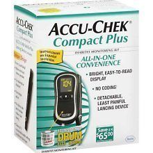 Accu Chek Compact Plus Meter Kit   Read description before you buy