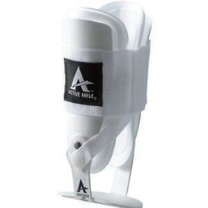 ACTIVE ANKLE T2 WHITE HINGED SUPPORT BRACE GUARD RIGID PROTECTION