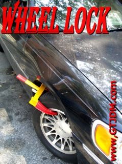 ATV Trailer Tires Clamp Anti Theft Wheel Lock Acura MDX RDX RL TL TSX