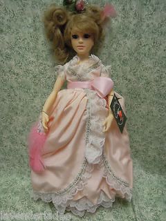 Robin Woods JENNY LIND vinyl doll MIB, 1987; 18 inches tall