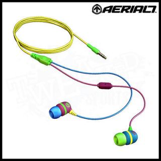 NEW AERIAL7 Sumo In Ear Headphones w/ Mic   Candy