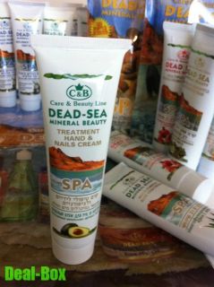 New Dead Sea Products Cosmetics Skin Body Minerals Cream Spa Hand