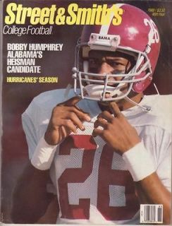 1988 Street & Smith College Football YearbookBobby Humphrey
