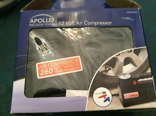 Brand New In Box Apollo 12 Volt Air Compressor 260 PSI Tire Inflator