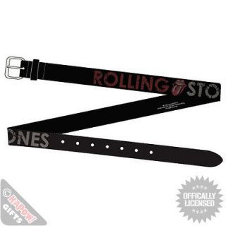Belt   Rolling Stones (Tongue)   licensed Rock and Roll gift for him