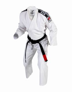 Gameness Air Gi White Brazilian Jiu Jitsu Uniform ultra light weight
